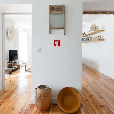 Lejlighed Alfama Terrace River And Historic View Spacious And Charming Ground Floor 18th Century Building *